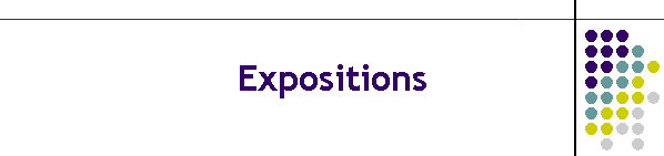 Expositions